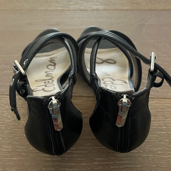 Sam Edelman Sloan Lea Wedge Heel - Black - Picture 5 of 5